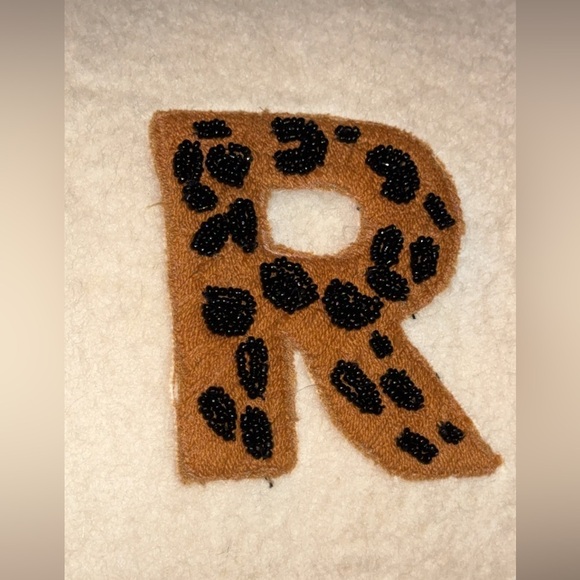 Anthropologie Home Accent Wool Pillow Merci 12”X27” - Picture 7 of 15